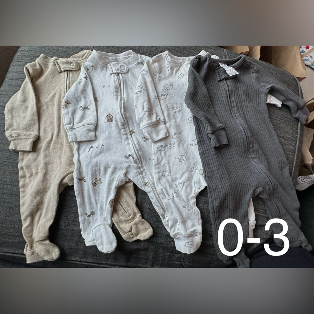 0-3 month baby boy bundle